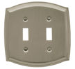 baldwin colonial double toggle switch plate