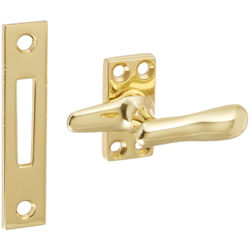 Baldwin Casement Fastener in Polished Brass #0496-030