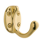 Baldwin Solid Brass Costume Hook