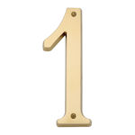 Baldwin 4.75 inch solid brass house numbers