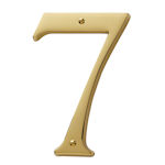 Baldwin 4.75 inch solid brass house numbers