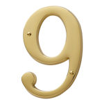 Baldwin 4.75 inch solid brass house numbers