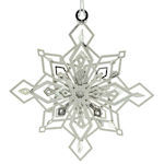 #54425 Twinkling Snowflake Christmas Ornament