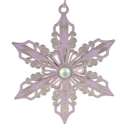 Glorious Snowflake Christmas Ornament