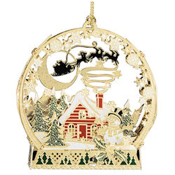 Snow Globe Christmas Ornament