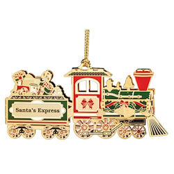 Christmas Train Ornament