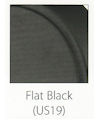 Flat Black Finish
