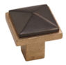 Hardware International Bronze Contemporary Square Pyramid Knob