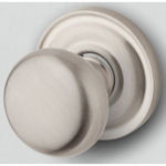 Baldwin Classic Knob Half Dummy #5405 in Lifetime Satin Nickel 056