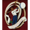 #78904 #1 Golfer Ornament